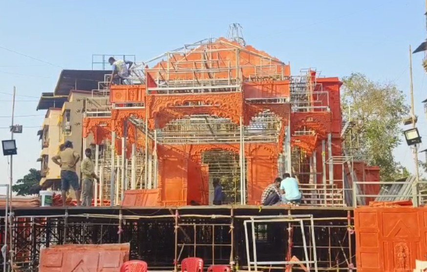माघी गणेशोत्सवानिमित्त कल्याणात साकारणार 70 फूट भव्य श्रीराम मंदिर प्रतिकृती